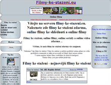Tablet Screenshot of filmy-ke-stazeni.eu